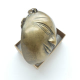 Naga Brass Trophy Pendant, 4x3 inches