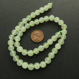 New Jade, Round 6mm on 16-inch Strands