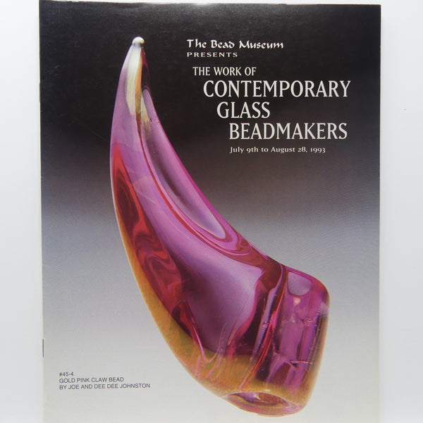 Catalog of Arizona Bead Museum's Contemporary Glass Beadmaker's Show 1993