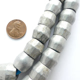 Aluminum Large Hole Beads, Slightly Graduated Sets of 9