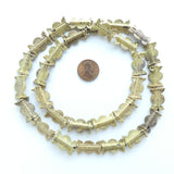 Brass,Lost Wax Cast Beads, Baoule Sun-Moon Style, Medium