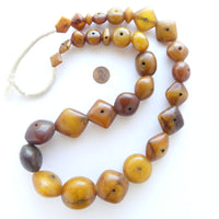 African Amber, Vintage, Diamond Shapes