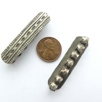 Spacer Bars, Pair of Antique 7-Line Spacers