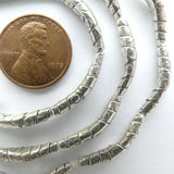 Thai Silver, Croissant, Small 20x3mm, Sold Individually