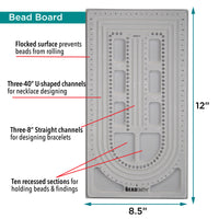 Bead Board, Long Three Channel