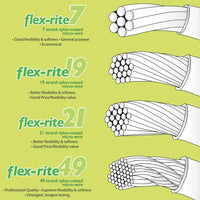 Cable Wire, 21-Strand .014" Diameter on 100' Spool