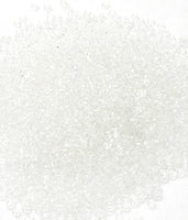 Seed Beads, Size 11, Crystal Clear