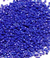 Seed Beads, Delicas, Royal Blue AB