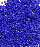 Seed Beads, Delicas, Dark Blue Opaque