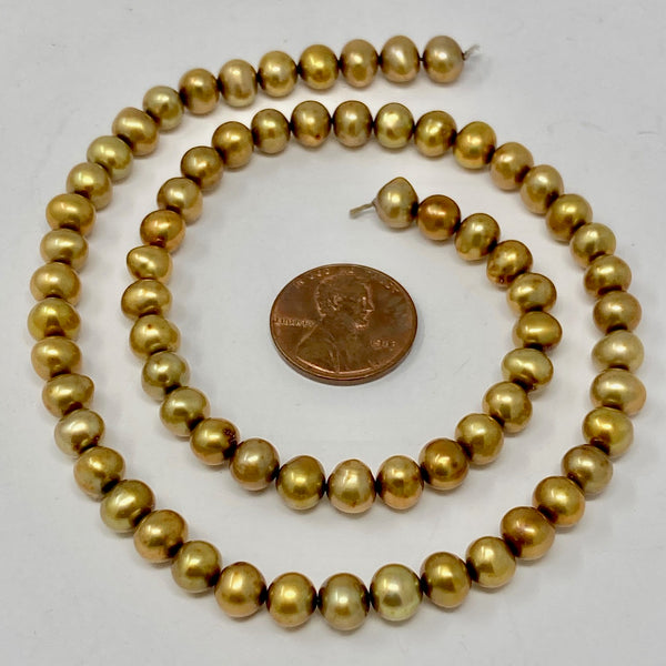 light bronze pearls Bead-Zone.com