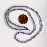 Tanzanite faceted beads 