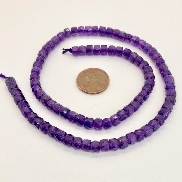 Faceted amethyst beads Bead-Zone.com