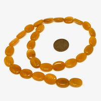 Yellow jade beads Bead-Zone.com