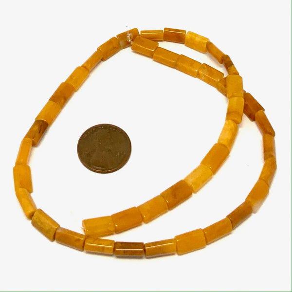 Yellow jasper beads Bead-Zone.com