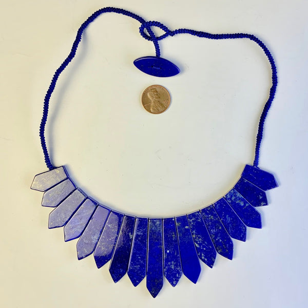 lapis lazuli collar Bead-Zone.com