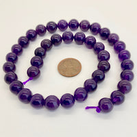 10mm amethyst beads