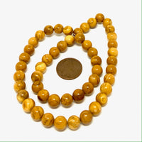 Yellow Jasper 8mm beads Bead-Zone.com