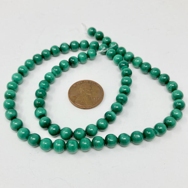 Malachite beads 6mm Bead-Zone.com