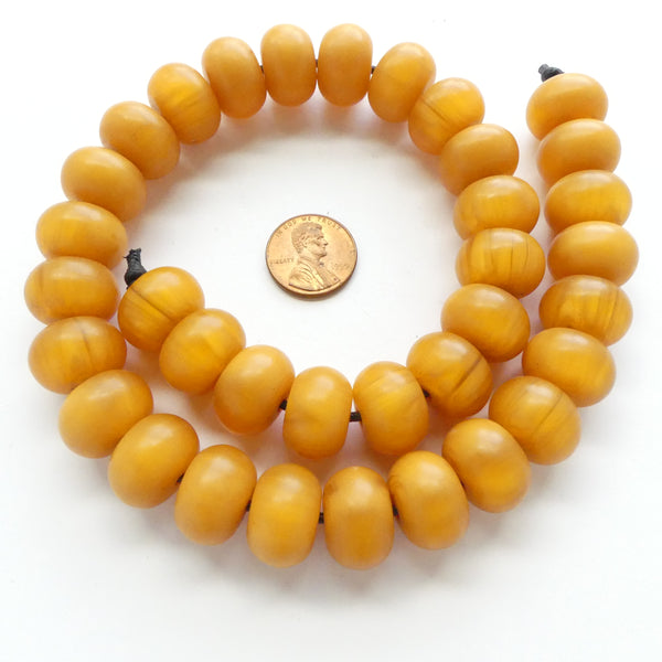 African Amber, Faux Amber Butterscotch, 12x17mm, Strands of 35